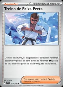 Carta Treino de Faixa Preta