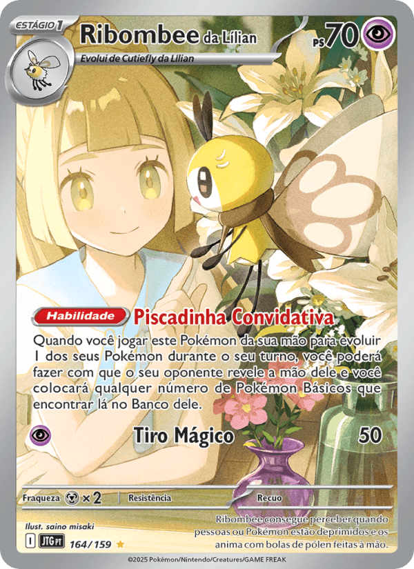 Carta Ribombee da Lílian