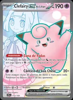 Carta Clefairy ex da Lílian