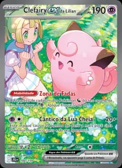 Carta Clefairy ex da Lílian