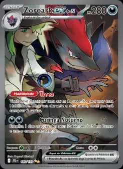 Carta Zoroark ex do N