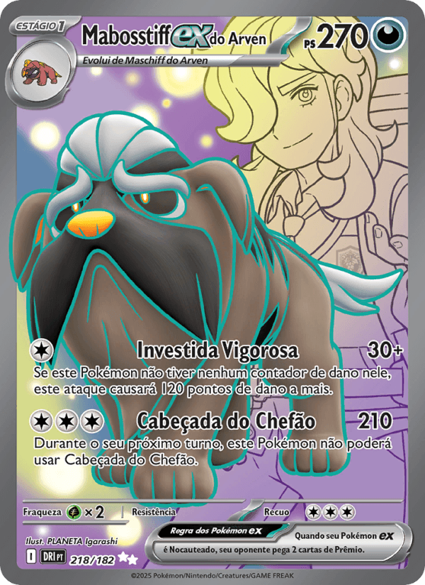 Carta Mabosstiff ex do Arven
