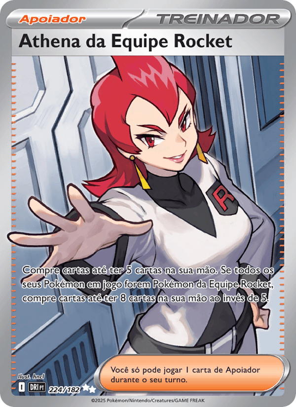 Carta Athena da Equipe Rocket