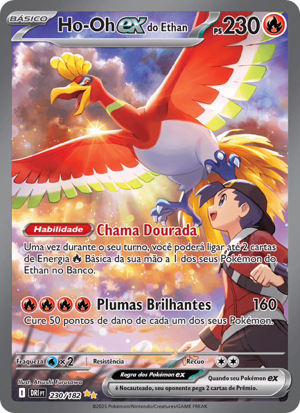 Carta Ho-Oh ex do Ethan