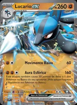 Carta Lucario ex